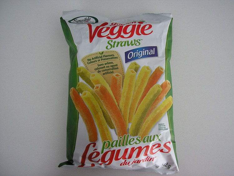 Pailles aux légumes du jardin - Original